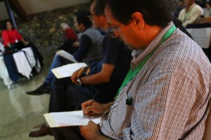 En la actividad de informó que el Minea, contará con un nuevo y moderno laboratorio con tecnología de punta. (Foto / Javier Campos).