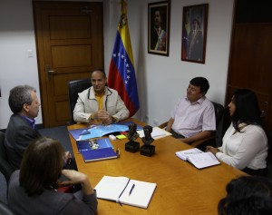 El encuentro se desarrolló en la sede del Minea en Caracas. (Foto / Pedro Delgado)