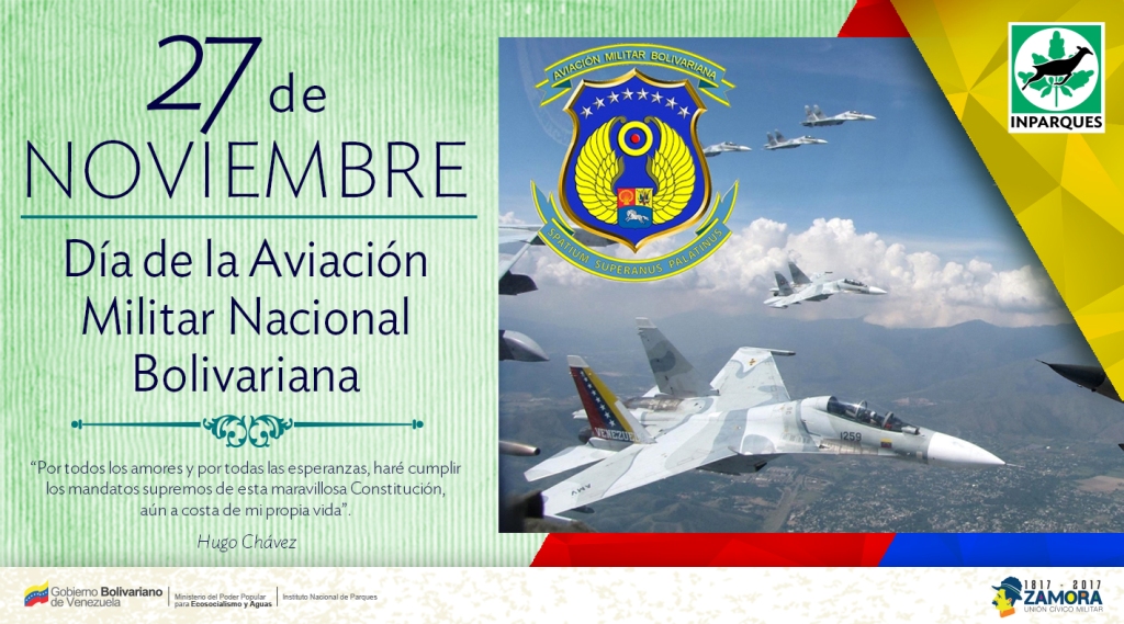 Venezuela rinde homenaje a la Aviación Militar Bolivariana – Minec Venezuela rinde homenaje a la Aviación Militar Bolivariana – Minec